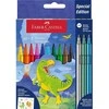 Spigen Faber-Castell - Felt-Tip Pen Dinosaur 10 + 3 with Stickers (554214)