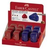 Faber-Castell FABER-CASTELL Klappspitzdose Sleeve Mini raudona/blau