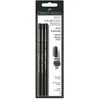Medžio anglies pieštukų rinkinys Faber-Castell PITT, S, M, H, 3vnt