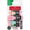Faber-Castell FABER-CASTELL Zakreślacz TXTLNR Pastelinis 4 vnt. kartonowe etui