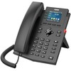 Telefonas Fanvil Fanvil X303W telefon VoIP Juodas 4 linii LCD Wi-Fi