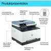 Daugiakampis spausdintuvas - HP Color LaserJet Pro MFP 3302fdng, greitas spalvotas spausdinimas, nuskaitymas, kopijavimas, faksavimas, kompaktiškas