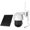 Foscam B4 WiFi stebėjimo kamera, balta su saulės baterija, 4MP (2560x1440), maitinama baterijomis, WiFi, pasukimo ir pakreipimo funkcija