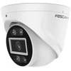 Foscam FN9108E-T4-2T Video-Überwachungssystem Weiß 4x 3K PoE Dome Kamera, 1x 8-Kanal NVR
