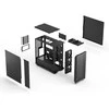 Fractal Design Case | Epoch | Juodas Solid | ATX