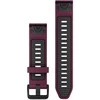 Garmin QuickFit 20mm Silikoninės laikrodžių apyrankės, Merlot/Graphite