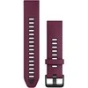Garmin QuickFit 20mm Silikoninės laikrodžių apyrankės, Merlot/Graphite