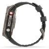 Išmanusis laikrodis Garmin fēnix® 8 Pro – 51 mm, AMOLED Sapphire, titanas su grafito spalvos / juodu silikoniniu dirželiu | 010-03199-11
