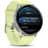Išmanusis laikrodis Garmin Venu® 4 - 45 mm | spalva: sidabro spalvos su citrinų spalvos silikonine apyranke (010-03014-02)