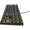 Klaviatūra žaidimams GENESIS THOR 303 TKL DE su pašvietimu RGB mechaninė BROWN Juoda HOT SWAP