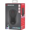 Genesis Zircon XIII Custom | Pelė žaidimams | Wireless | 2.4 GHz, USB | Juodas