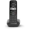 Gigaset AS690 analoginis / DECT telefonas, skambinančiojo vardas ir ID, juodas