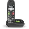 Gigaset E290A int. Didelio mygtuko belaidis telefonas su atsakikliu - juodas
