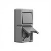GIRA Steckdose SCHUKO 417630 Kombi AusWe senkr.KD WG AP gr