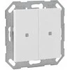 GIRA 517303 KNX Taster Wippe 2f System 55 Reinweiß