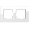 GIRA - Esprit - Rahmen 2-fach *Glas baltas*