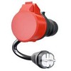 Go Echarger Go-e Gemini flex adapteris 11 kW CEE 3-fazė 16A - namų lizdas (CH- 04- 30)