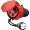 Go Echarger Go-e Gemini flex adapteris 22 kW CEE 3- fazė 32A - namų lizdas (CH-04- 02)