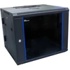 GoodConnections Good Connections 19 - wall cabinet 600x550x505 9U juodas - RAL9005, swiveling, with fan