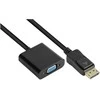 GoodConnections Geros jungtys: adapteris „DisplayPort“ ir „VGA“ jungtims, 1920*1200, esant 60 Hz dažniui, apie 20 cm.