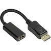 GoodConnections Geros jungtys Adapteris DisplayPort 1.2 ir HDMI 1.4b jungtims 4K @ 30Hz apie 20 cm