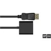 GoodConnections Geros jungtys: adapteris „DisplayPort“ ir „VGA“ jungtims, 1920*1200, esant 60 Hz dažniui, apie 20 cm.