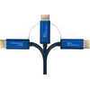 GoodConnections Geros jungtys Geros jungtys Adapterkabel Smartflex USB-C / DisplayPort 4K UHD 60Hz 2m blau