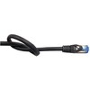 Good Connections RNS® Patch cable Smart FLEX, Cat.6A, S / FTP, PiMF, halogen free, 500MHz, juodas, 2m, Good Connections® (8060-SF020S)