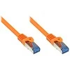 Good Connections - Patch- Cable - RJ- 45 (M) - RJ- 45 (M) - 7.5 m - pairs in metal foil (PiMf) - (Cat. 6a) - oranžinis (8060- H075O)