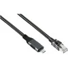 GoodConnections Good Connections Ethernet-Kabelis USB-C RJ45, anthrazit, 5,0m