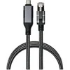 GoodConnections Good Connections Ethernet-Kabelis USB-C RJ45, anthrazit, 0,5m