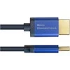 Kabelis Alcasa Alcasa 4521-SF010B kabelis HDMI 1 m HDMI Typu A (Standard) Mėlyna