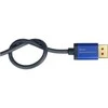 Kabelis Alcasa Alcasa 4521-SF020B HDMI kabelis 2m HDMI A tipo (standartinis) mėlynas