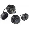 GoodConnections Adapteris AV Alcasa Alcasa IC04-U304 USB A kištukas Juodas