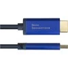 Alcasa Good Connections Geros jungtys DP/HMDI 1.4 jungties kabelis 4K UHD @ 60Hz SmartFLEX aliuminio mėlynas 2m
