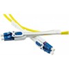 Alcasa Alcasa LW-U9005LC „InfiniBand“ / šviesolaidinis kabelis 0,5 m, 2 x LC, geltonas