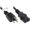 GoodConnections Good Connections Netzkabel USA an C13 UL schw. 5m