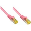 GoodConnections „Good Connections“ jungiamasis kabelis su 7 kat., S/FTP, 3 m, rausvai raudonas