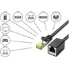GoodConnections Good Connections Patchkabelverl. m. Cat.7 RK juodas 10m