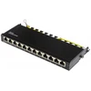 GoodConnections Good Connections Patchpanel Cat.6 12-Port 0,5 HE juodas