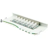 GoodConnections Good Connections Patchpanel Cat.6A 8-Port 0,5 HE reinweiß