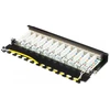 GoodConnections Good Connections Patchpanel Cat.6 12-Port 0,5 HE juodas