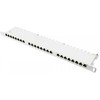 GoodConnections Good Connections Geros jungtys Patchpanel 19'' 24Port 0,5HE CAT6 STP grau