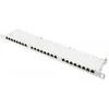Alcasa Good Connections Geros jungtys Patchpanel 19'' 24Port 0,5HE CAT6 STP grau