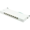 GoodConnections Good Connections Patchpanel Cat.6A 8-Port 0,5 HE reinweiß