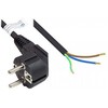 Alcasa Alcasa P0185-S030 maitinimo laidas Juodas 3 m Kištukas E+F tipo