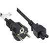 GoodConnections Good Connections Netzkabel Schutzkontakt an C5 (gerade) juodas, 3m