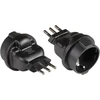 GoodConnections Good Connections Stromadapter Italien Typ L-Typ F(CEE 7/3)