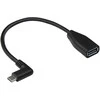 GoodConnections Kabelis USB Alcasa USB-C - USB-A 0.1 m Juodas (2811-OTGW)