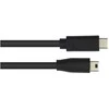 GoodConnections Kabelis USB Alcasa USB-C - miniUSB 0.3 m Juodas (3310-CM003)